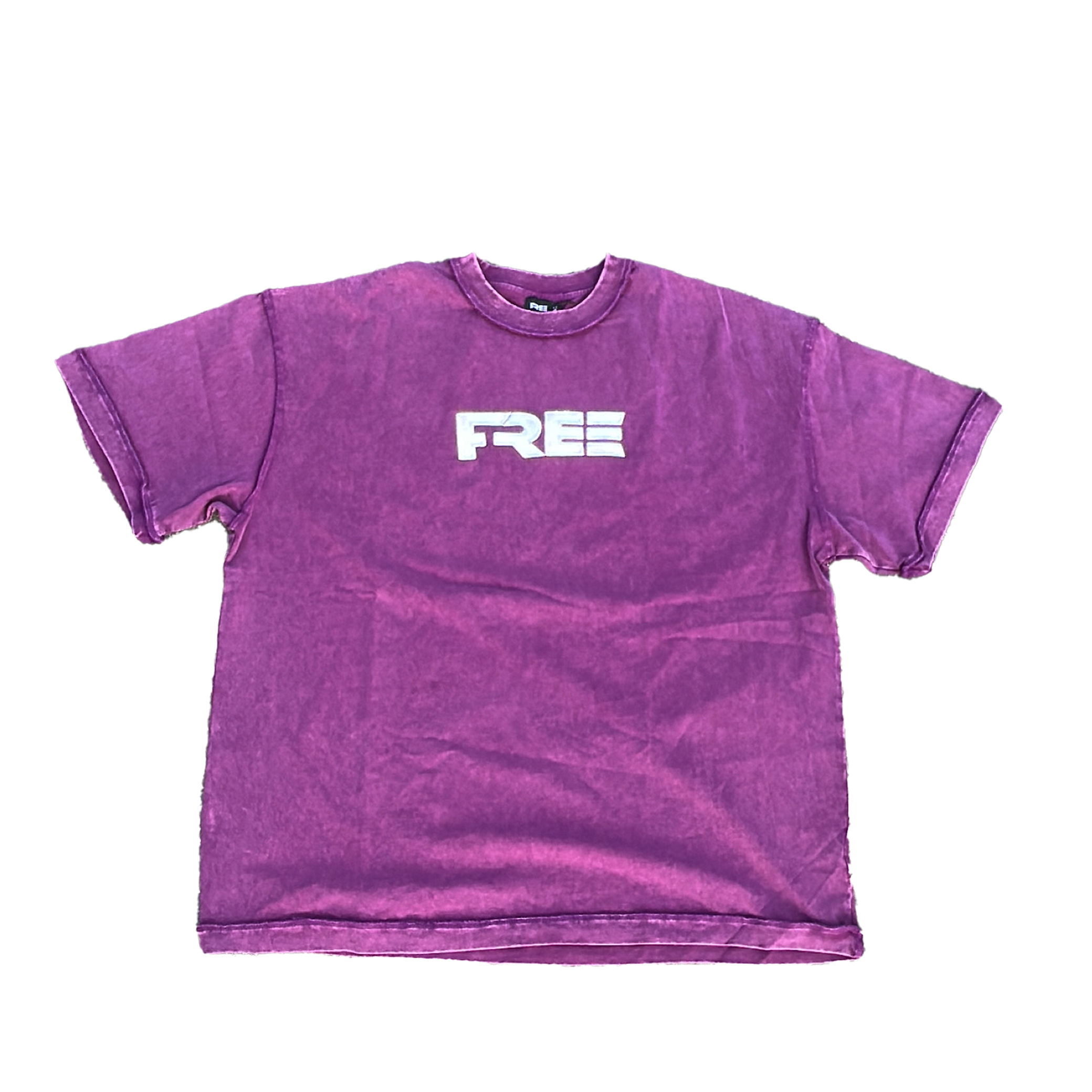 FREE Purple Embroirdered Logo Tee
